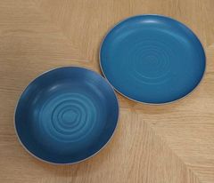 WEDGWOOD アンセミオン ブルー プレート 27cm - メルカリ