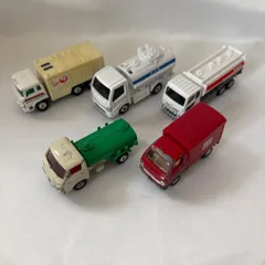 【中古保管品】トミカ はたらく車 5台セット 郵便車 エネオス 散水車 JAL C-483のサムネイル