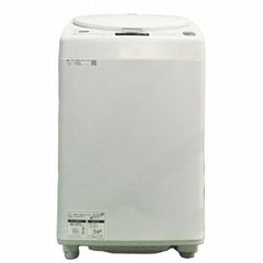 SHARP 縦型 洗濯乾燥機 ES-TX80F-W 8.0kg - メルカリ
