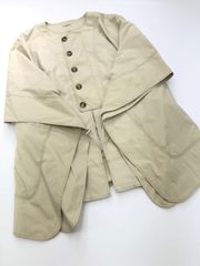 メゾンキツネ】極美品 ジップジャケット ネイビー キルティング X L