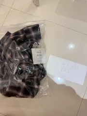 50) 25FW WOOYOUNGMI ウーヨンミ グラデーション シャツ レッド 新品のサムネイル