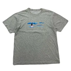 mont-bell モンベル Tシャツ 半袖 メンズ Mサイズ相当 グレー ポリエステル100％ 岡山限定 ご当地 モンタベア クマ 登山 キャンプ アウトドアのサムネイル