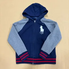 MK1144　【ER266】ラルフローレン　ジップアップ　パーカー　ロゴ　265234952のサムネイル