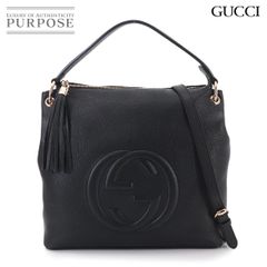 7/17迄】GUCCI グッチ ソーホーインターロッキング 2WAY ブラック