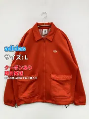 adidas アディダス ジャージ/トラックジャケット L オレンジ メンズのサムネイル