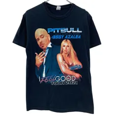 FRUIT OF THE LOOM PITBULL 半袖 ツアーTシャツ M ブラック フルーツオブザルーム ピットブル プルオーバー 両面プリント 夏物 a807-5742のサムネイル