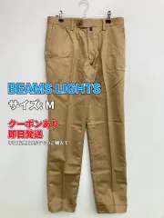 BEAMS LIGHTS ビームスライツ チノパンツ M ベージュ フルレングス コットン 無地 スタンダード テーパード レギュラー メンズのサムネイル