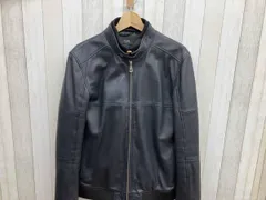 AKM ライダース　レザージャケット　ブラックのサムネイル