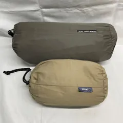 ◇ snowpeak コンパクトワイドマット キャンピングマットシーツ [ TM-089 / BD-043 ] セット 【使用感ふつう/キズ汚れあり】 アウトドア用品 スノーピーク / 中古 071303のサムネイル