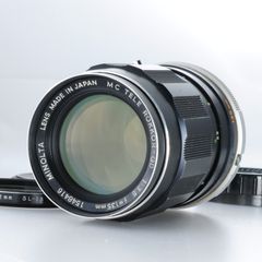 美品 整備済】MINOLTA MC ROKKOR-PF 58mm F1.4 - メルカリ