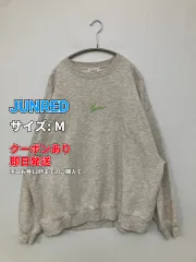JUNRED ジュンレッド スウェット M グレー コットン 裏起毛 長袖 バックプリント 刺繍 メンズのサムネイル