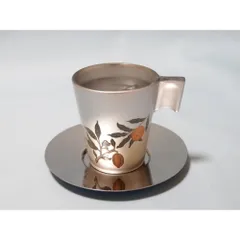 温感デミタスカップ ソーサー セット 丸モ高木陶器 ボタニカル 果実 ウィリアムモリス ガラス 色が変わる 日本製 ギフトのサムネイル
