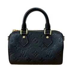 ♪LOUIS VUITTON ルイヴィトン モノグラム・アンプラント ナノ スピーディ M82450 2WAYショルダーバッグ レディースのサムネイル