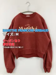 MARITHE FRANCOIS GIRBAUD マリテフランソワジルボー スウェット M レッド スウェット 前面プリント ブランドロゴ 長袖 レディースのサムネイル