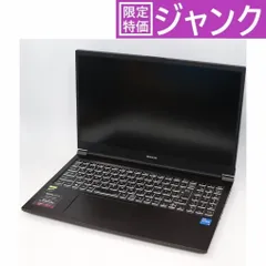 mouse(マウス) G-Tune P5 ゲーミングノートパソコン 2208P5-ADLABW11　2208p5-adlabw11   ジャンク品 [難あり(D)]のサムネイル