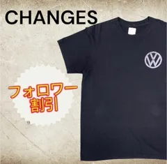 07079 CHANGES　チェンジーズ　フォルクスワーゲングラフィックTシャツ　ブラック　黒のサムネイル