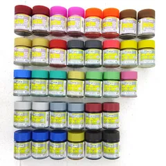 【三重店】Mr.クリアカラーGX Mr.メタリックカラーGX まとめ売り 計35点セット（GSIクレオス/Mr.HOBBY/ミスターホビー/塗料）【740-D967】のサムネイル