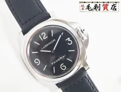 パネライ PANERAI PAM00112 ルミノールベース 44ｍｍ ステンレス レザー 手巻 メンズ【中古】時計のサムネイル