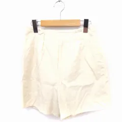 ボールジー BALLSEY トゥモローランド パンツ ショート 無地 シンプル ウール 34 アイボリー 白 /FT26のサムネイル