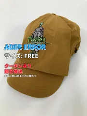 ADER ERROR キャップ FREE ブラウン ナイロン ベースボール メンズ レディースのサムネイル