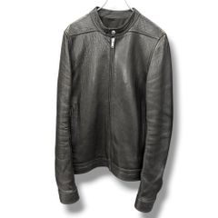 B&Y 羊革 W-ZIP シープスキン MA-1 レザージャケット XL 黒 - メルカリ