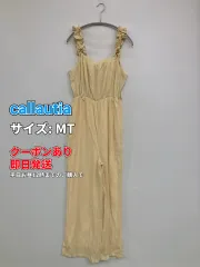 callautia カラウティア つなぎ/オールインワン MT ベージュ フルレングス レディースのサムネイル