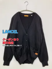 LANCEL ランセル カーディガン/ボレロ ブラック 無地 ミドル丈 長袖 メンズ レディースのサムネイル