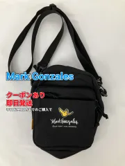 Mark Gonzales マークゴンザレス ショルダーバッグ ブラック メンズ レディースのサムネイル