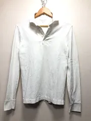 037031 RRL DOUBLE RL 長袖 ラガーシャツ XS ホワイト ポロシャツ RALPH LAURENのサムネイル
