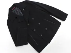 COMME CA COMMUNE コムサコミューン NOBILIA ウール混 ショート丈 コート sizeM/黒 ◇■ メンズのサムネイル