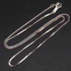 ITALY 925 イタリア 銀細工 ロング チェーンネックレス 喜平 G98 