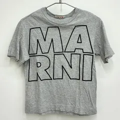 【マルニ MARNI】キッズ ロゴTシャツ 130 (8) グレーのサムネイル