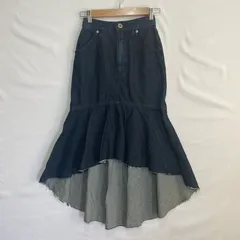 rienda リエンダ 110DS111-0260 Mermaid Tulle J/W DENIM SK ボトムス マーメイドスカート インディゴ 【未使用品】 レディースのサムネイル