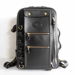 【美品】 HERZ 【2wayスクエアリュック(R-66)】ブラック リュックサック バックパック 鞄 26070250のサムネイル