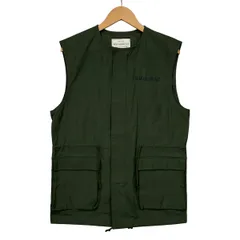 DRESSTERIOR(ドレステリア) ベスト レディース美品  カーキ MEAN MACHINE AGE コラボ/ジップアップ/ミリタリーベストのサムネイル