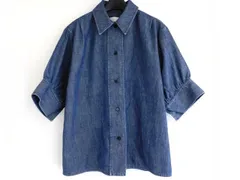 未使用品 定価192,500円 JIL SANDER ジルサンダー ■ 32 コットンシャンブレー ハーフスリーブシャツ レディース J02DL0291 J45323  □8Gのサムネイル