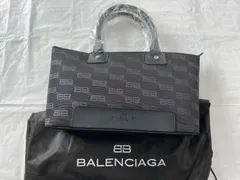 【未使用美品】バレンシアガ ハンドバッグ BBモノグラム 黒のサムネイル