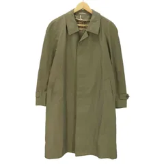 ロンドンフォグ LONDON FOG 80-90S OLD MADE IN UK 英国製 裏地千鳥格子 玉蟲 タマムシ バルマカーン ステンカラー コート メンズ 表記無 のサムネイル