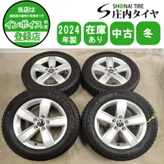 冬4本SET 会社宛送料無料 205/60R16×6J 96H ミシュラン X-ICE SNOW 2024年製 ワーゲン純正アルミ ゴルフトゥーラン ノーマル戻し NO,I7002のサムネイル