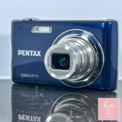 PENTAX Optio P70 ダークブルー 1200万画素 光学4倍ズーム 広角27.5mm
