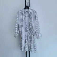 正規品 MSGM ストライプ シャツ ワンピースのサムネイル