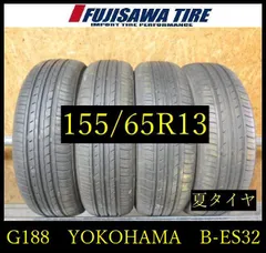 【G188】11E◆送料無料◆2025年製造 約7.5部山◆YOKOHAMA BluEarth-ES ES32◆155/65R13◆4本 26104164 のサムネイル