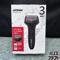 ◎【未使用／未開封品】 IZUMI IZF-VH532G-K 3枚刃 電動シェーバー 髭剃り 水洗い可能 充電式 シェーバー 【未使用／新古品】のサムネイル