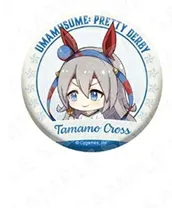 タマモクロス ウマ娘 プリティーダービー にいてんご缶バッジ+56 タマモクロス グッズ 缶バッジ 缶バッチ カンバッチ カンバッジのサムネイル