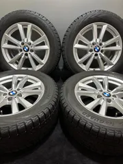 ★255/55R18 YOKOHAMA/ice GUARD G075 22年製 BMW F15 X5 純正 18インチ 8.5J +46 120 5H スタッドレス 4本 X6 (1-M766)のサムネイル