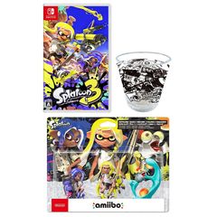 [오리지널 운송 상자로 배송] 스플라툰 3 -Switch +amiibo 트리플 세트