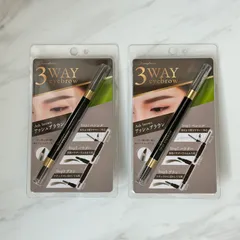 ピコモンテ 3WAY アイブロウ アッシュブラウン 2本セット【お買い得】☆発送注意事項あり☆のサムネイル