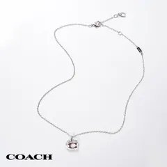 コーチ COACH シグネチャー C ルサイト ペンダント ネックレス レディース 女性 アクセサリー アクセ ジュエリー ブラック ゴールド 541351RHO030のサムネイル