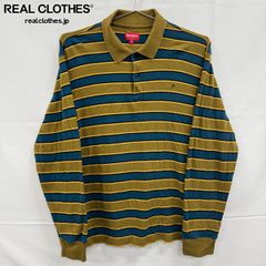 2018AW SUPREME ボーダーロングスリーブポロ 野村訓市 - メルカリ