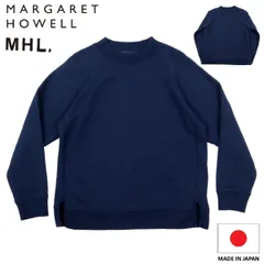 【H84】【極美品】【25年モデル】【日本製】MARGARET HOWELL MHL. マーガレットハウエル スウェット SOFT COTTON LOOPBACK TOP メンズのサムネイル